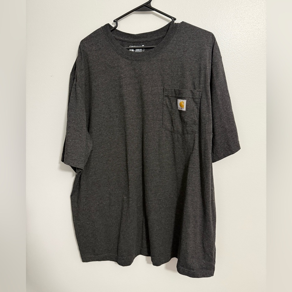 Carhartt Men's Dark Gray Short Sleeve Tee